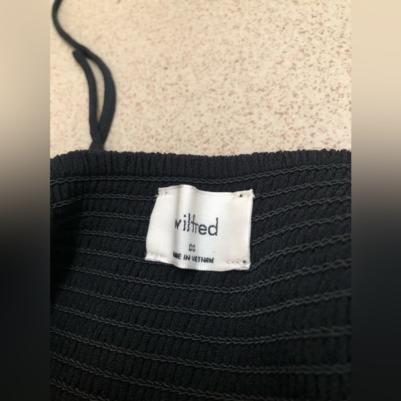 Aritzia Wilfred fable black buster dress - Picture 7 of 7